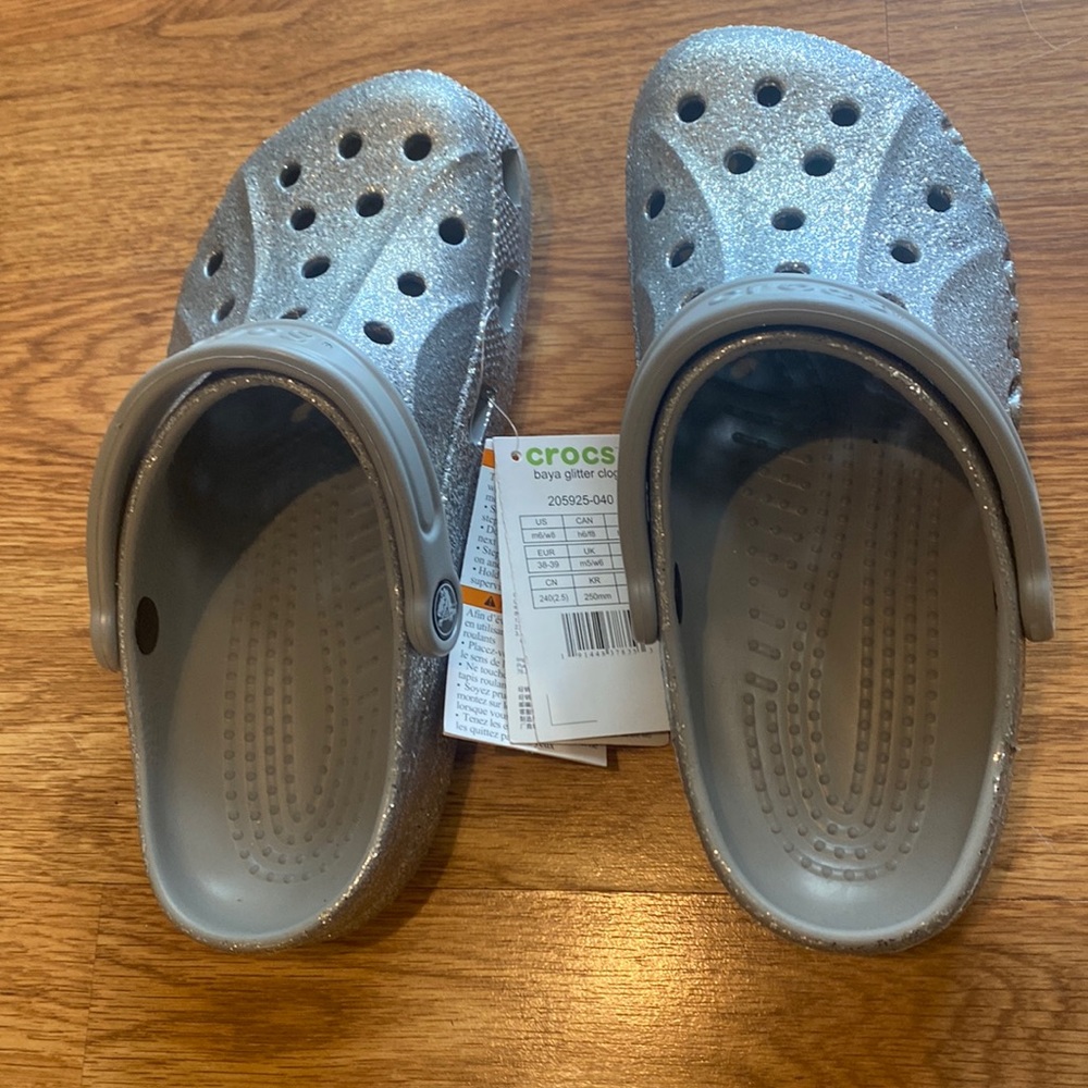 Glitter Crocs
